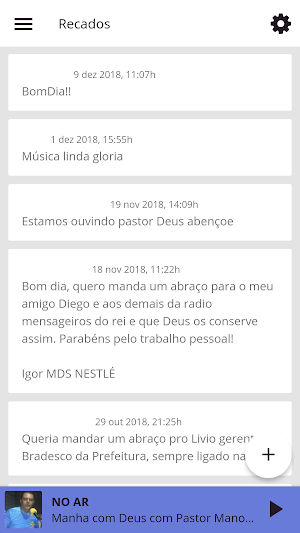 Rádio Mensageiros Do Rei Screenshot 2