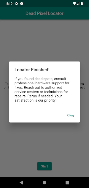 Dead Screen Pixel Locator Screenshot 2