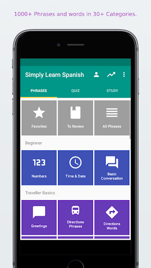 Simply Learn Spanish Screenshot 0