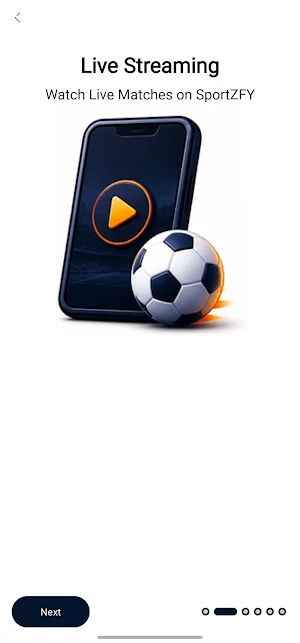 FootyScoreLive - HD Streaming Screenshot 1