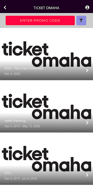 Ticket Omaha Screenshot 3
