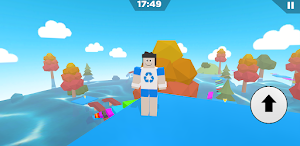 Escape from flood obby parkour Screenshot 3