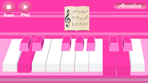 Pink Piano : No ADS! Screenshot 1