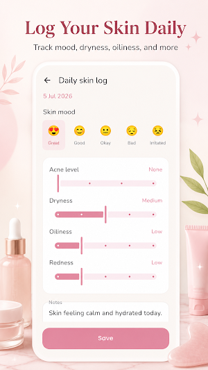 Skincare Tracker Screenshot 1