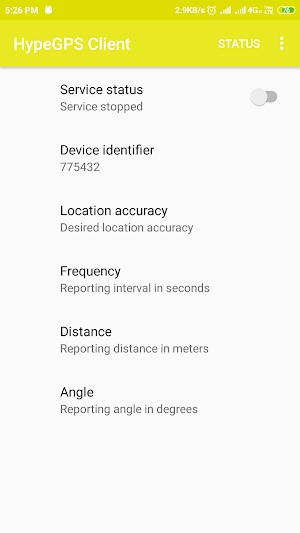 HypeGPS Client Screenshot 3