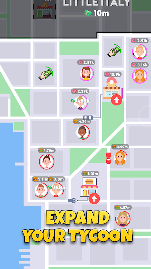 Idle Food Delivery Screenshot 2