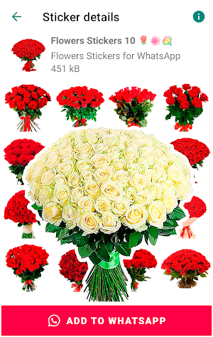 Flowers Stickers for WhatsApp Screenshot 3