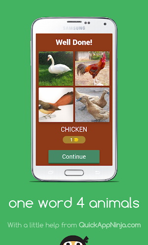 Guess the word four animals Screenshot 0