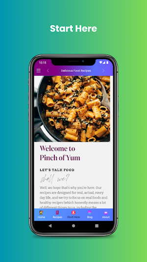 Delicious Food Recipes Screenshot 3