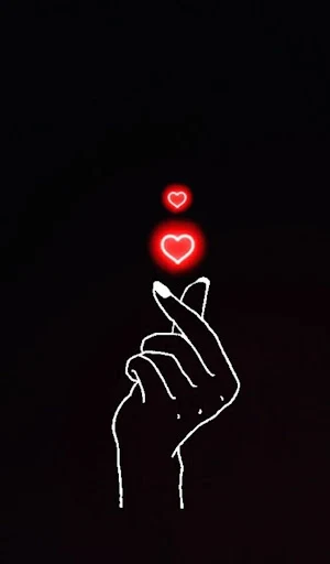 Finger Heart Wallpapers Screenshot 2