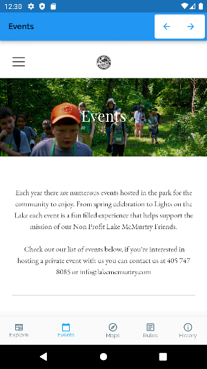 Lake McMurtry Friends Screenshot 1