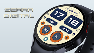 Serra Digital Watch Face Screenshot 1