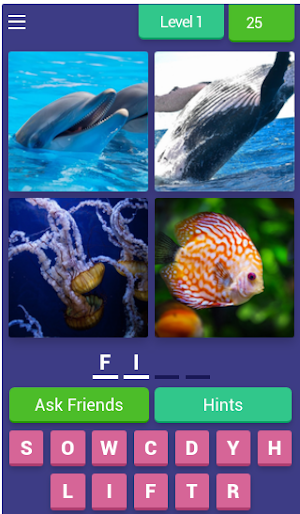 4 Picture Quiz: 4 Pics 1 Word Screenshot 0