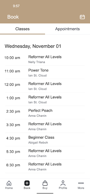 Reforming Pilates Screenshot 1
