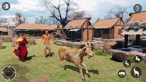 Animal Simulator Goat Game Screenshot 1
