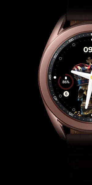 Skull Crown Watch Face Screenshot 1