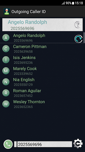 Outgoing Caller Id Block Pro Screenshot 0