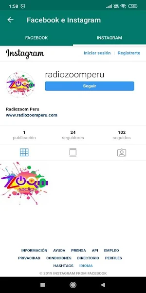 Radio Zoom Peru Screenshot 3
