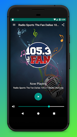 The Fan Sports Radio Dallas FM Screenshot 0