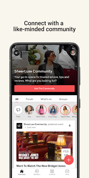 SheerLuxe Community Screenshot 0