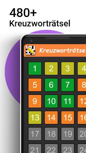 Kreuzworträtsel Deutsch kostenlos Screenshot 0