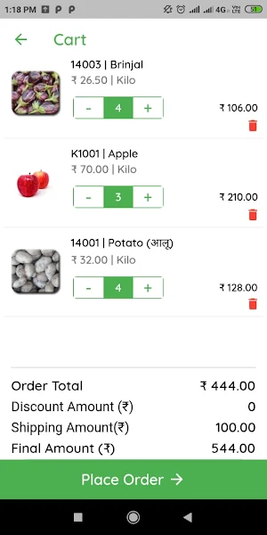 freshFLO Customer Screenshot 2