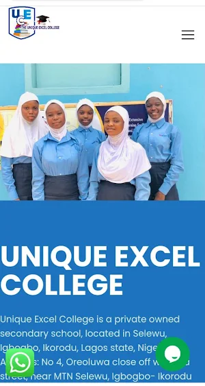 Unique Excel College Screenshot 2