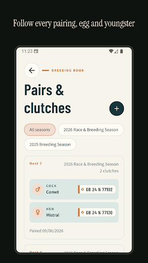 PigeonKeeper: Loft Manager Screenshot 3