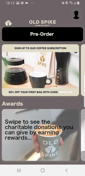 Old Spike Roastery Screenshot 1