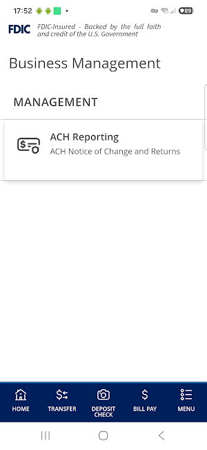 Amcom Bank Screenshot 2
