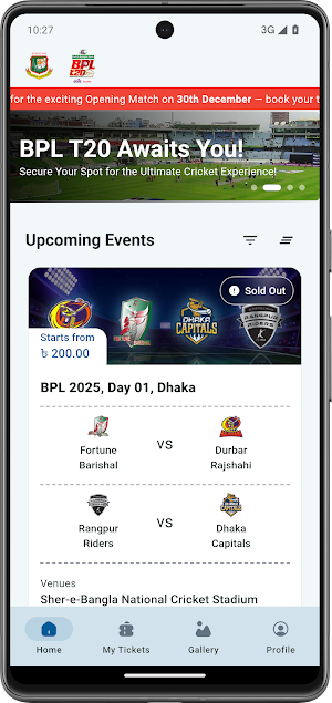 GoBCBTicket Screenshot 1