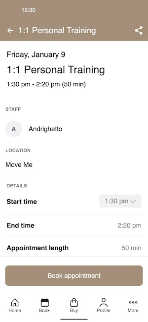 MOVE ME - Reformer Pilates Screenshot 2