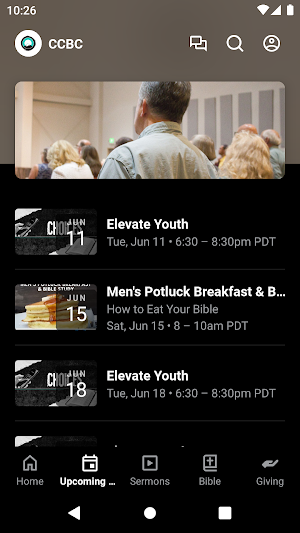 CCBC Puyallup Screenshot 1