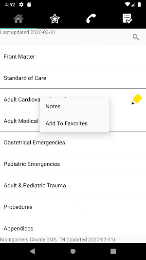 Montgomery County EMS Screenshot 1