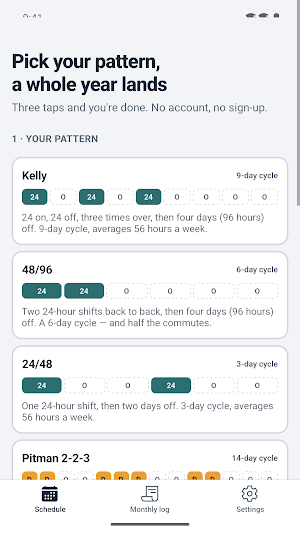 DutyWheel: Police Shifts Screenshot 1