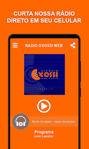 Rádio Oxossi Web Screenshot 0