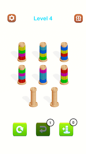 Crazy Yarn: Sort Color Screenshot 2