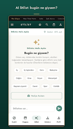 The Clique: Fashion AI Stylist Screenshot 1