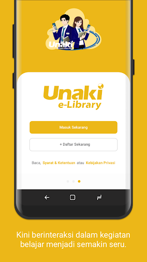 Unaki e-library Screenshot 0