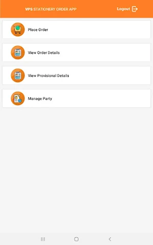 myVPS Stationary App Screenshot 0