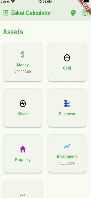 Zakat Calculator Screenshot 3
