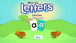 Meet the Letters - Lowercase Flashcards Screenshot 0