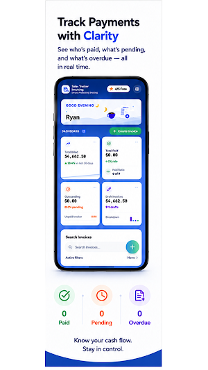 Sales Tracker - Invoicing Screenshot 3