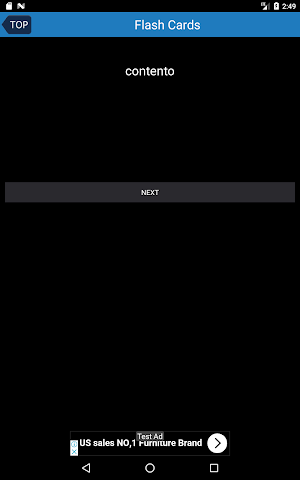 西班牙語單字卡 Screenshot 3