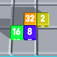 Chain Cube Merge: Tetris 2048