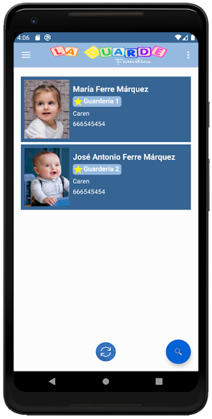 Centros Educativos Familias Screenshot 2