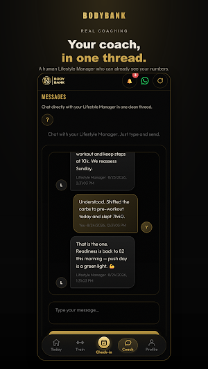 Bodybank-Lifestyle Management Screenshot 0
