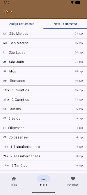 Bíblia Católica Offline Screenshot 2