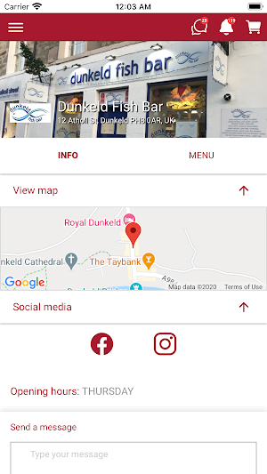 Dunkeld Fish Bar Screenshot 1