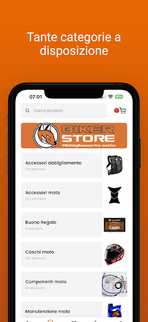 Biker Store Screenshot 2